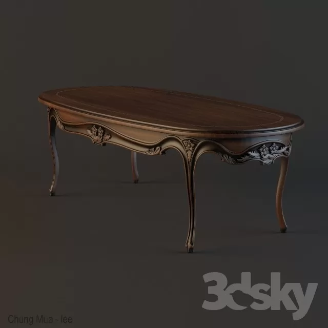 DECOR HELPER – CLASSIC – KITCHEN – TABLE SET 3D MODELS – 33