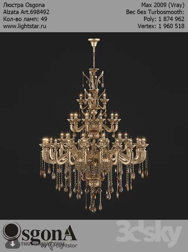 DECOR HELPER – CLASSIC – LIGHT – CEILING 3D MODELS – 12