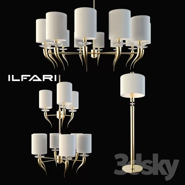 DECOR HELPER – CLASSIC – LIGHT – CEILING 3D MODELS – 114