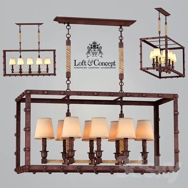 DECOR HELPER – CLASSIC – LIGHT – CEILING 3D MODELS – 123