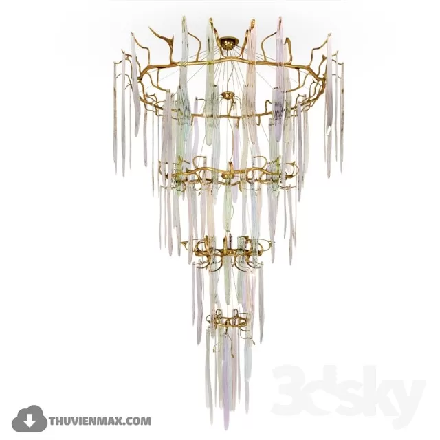 DECOR HELPER – CLASSIC – LIGHT – CEILING 3D MODELS – 129