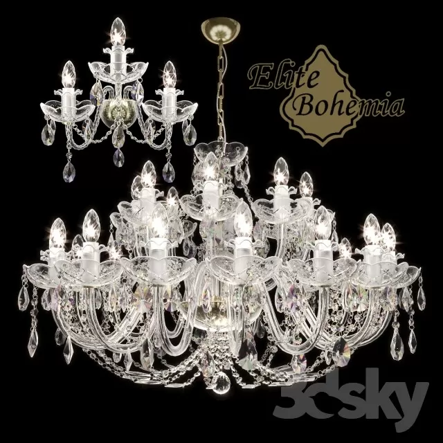 DECOR HELPER – CLASSIC – LIGHT – CEILING 3D MODELS – 135