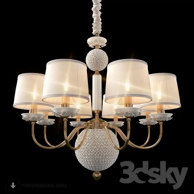 DECOR HELPER – CLASSIC – LIGHT – CEILING 3D MODELS – 136