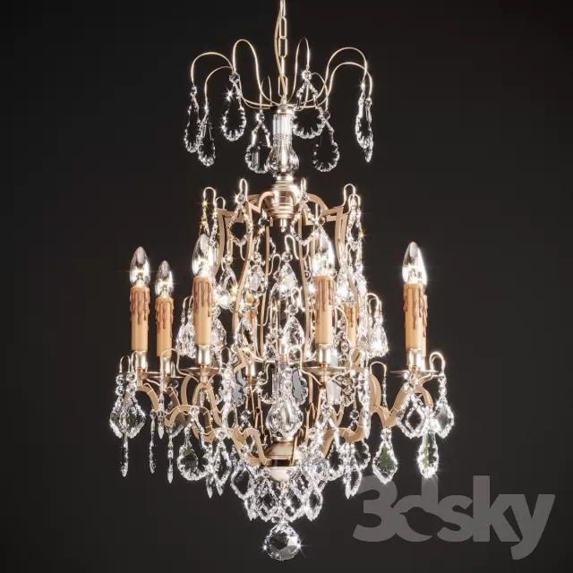 DECOR HELPER – CLASSIC – LIGHT – CEILING 3D MODELS – 137