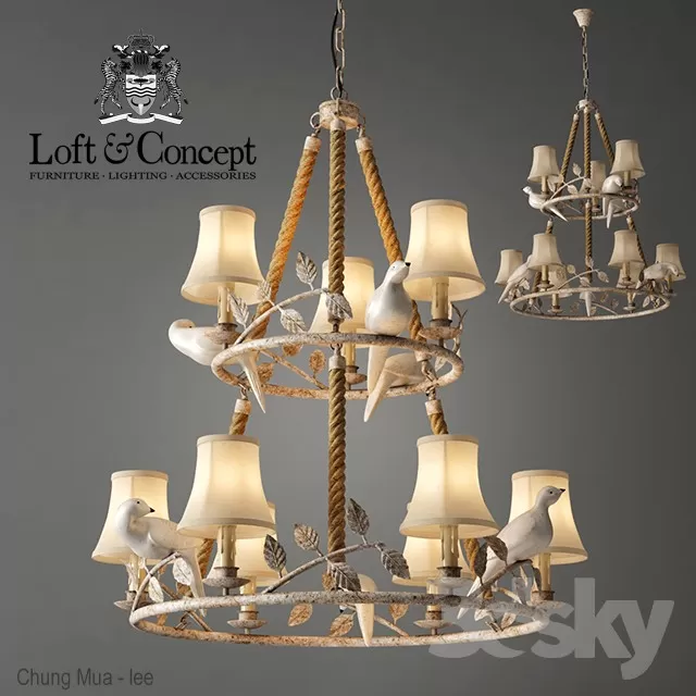 DECOR HELPER – CLASSIC – LIGHT – CEILING 3D MODELS – 160