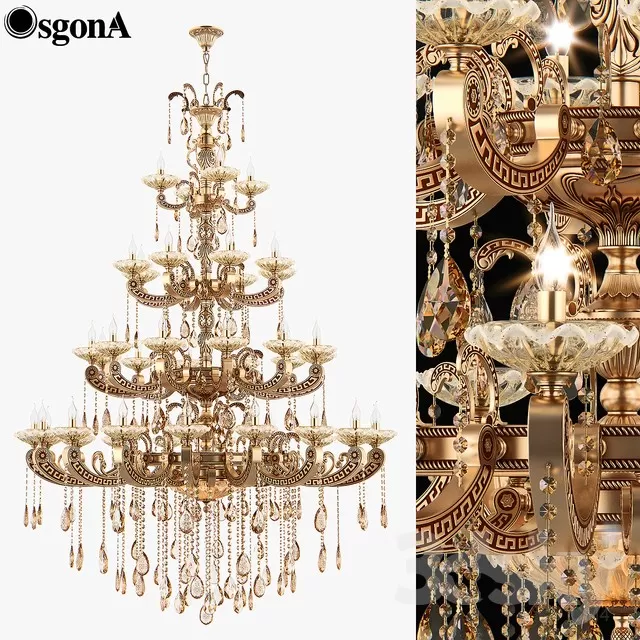 DECOR HELPER – CLASSIC – LIGHT – CEILING 3D MODELS – 35