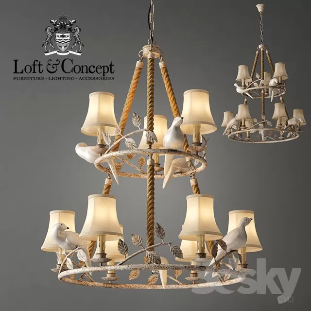 DECOR HELPER – CLASSIC – LIGHT – CEILING 3D MODELS – 41