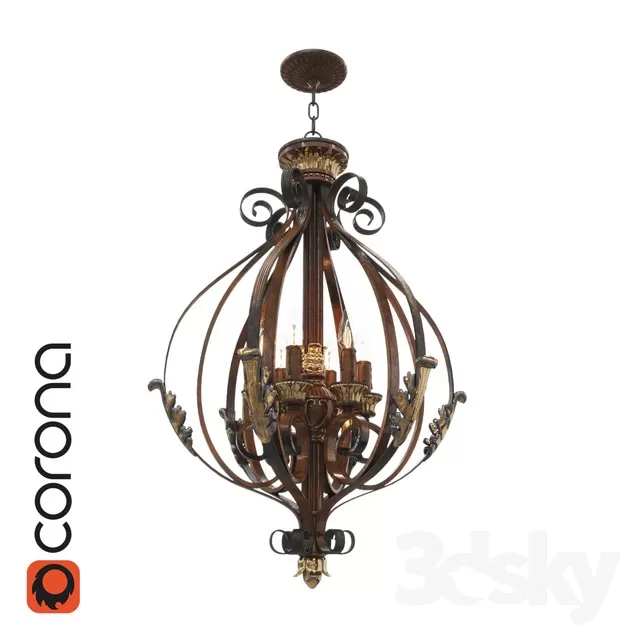 DECOR HELPER – CLASSIC – LIGHT – CEILING 3D MODELS – 51