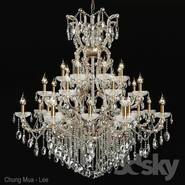 DECOR HELPER – CLASSIC – LIGHT – CEILING 3D MODELS – 61