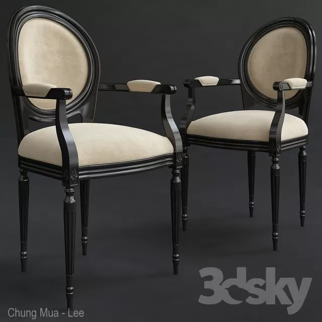 DECOR HELPER – CLASSIC – LIVINGROOM – ARMCHAIRS 3D MODELS – 13