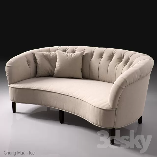 DECOR HELPER – CLASSIC – LIVINGROOM – SOFA – LONG 3D MODELS – 156