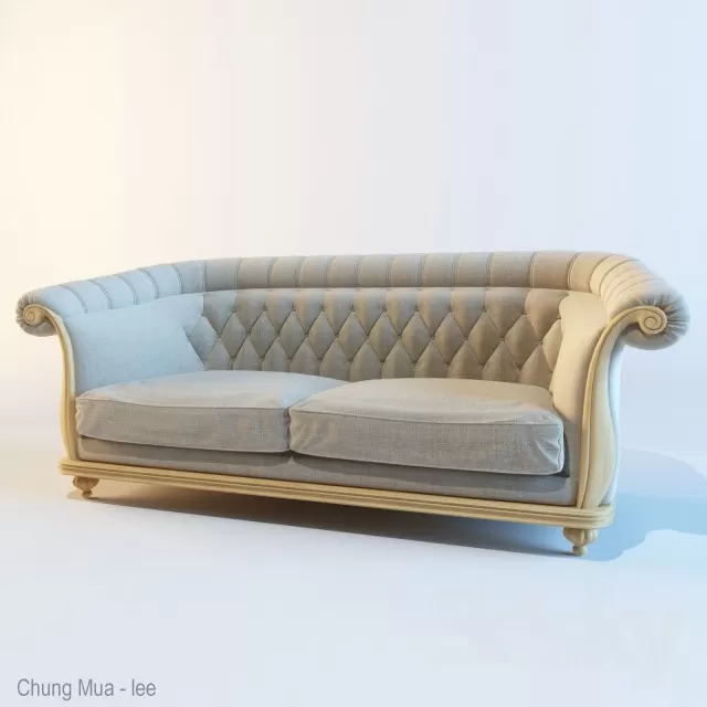 DECOR HELPER – CLASSIC – LIVINGROOM – SOFA – LONG 3D MODELS – 159