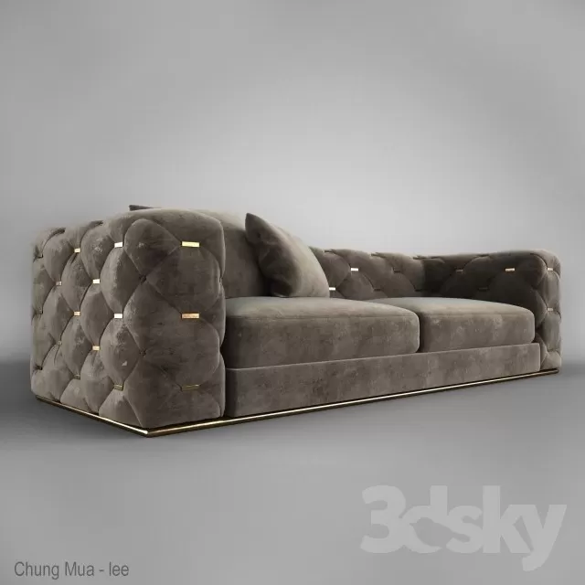 DECOR HELPER – CLASSIC – LIVINGROOM – SOFA – LONG 3D MODELS – 176