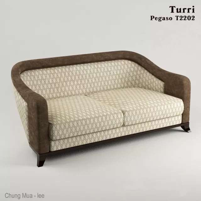 DECOR HELPER – CLASSIC – LIVINGROOM – SOFA – LONG 3D MODELS – 179