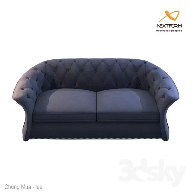 DECOR HELPER – CLASSIC – LIVINGROOM – SOFA – LONG 3D MODELS – 185