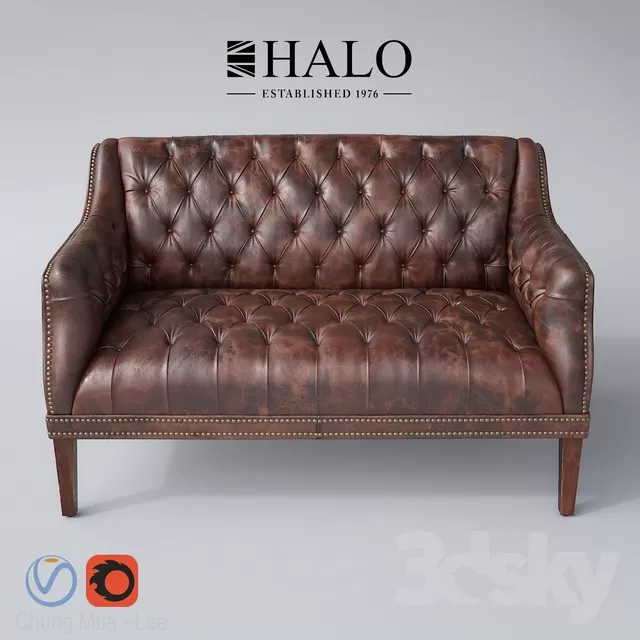 DECOR HELPER – CLASSIC – LIVINGROOM – SOFA – LONG 3D MODELS – 24
