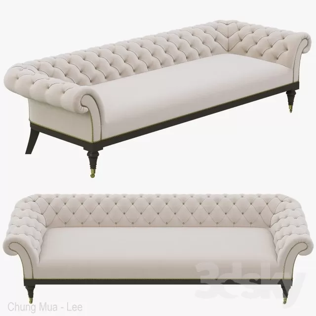 DECOR HELPER – CLASSIC – LIVINGROOM – SOFA – LONG 3D MODELS – 52