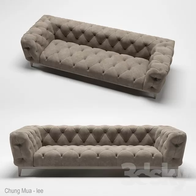 DECOR HELPER – CLASSIC – LIVINGROOM – SOFA – LONG 3D MODELS – 78