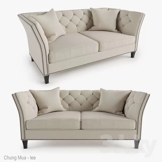 DECOR HELPER – CLASSIC – LIVINGROOM – SOFA – LONG 3D MODELS – 80