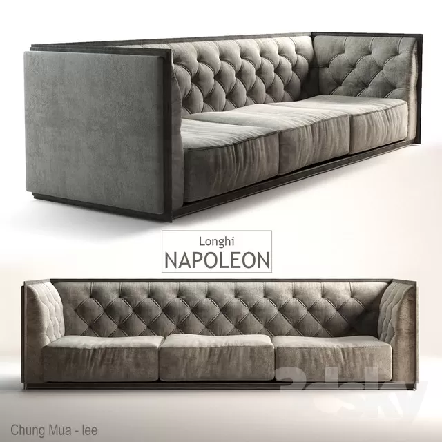 DECOR HELPER – CLASSIC – LIVINGROOM – SOFA – LONG 3D MODELS – 81