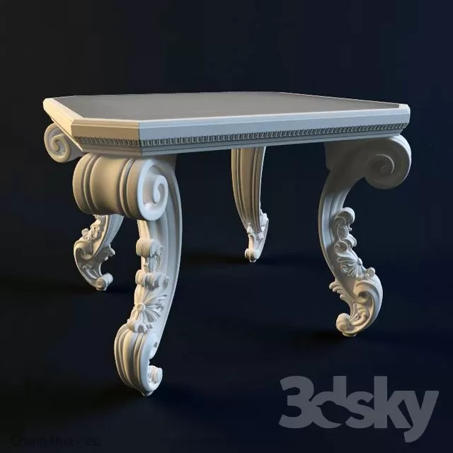 DECOR HELPER – CLASSIC – LIVINGROOM – TABLE 3D MODELS – 25