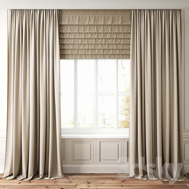 DECOR HELPER – CURTAIN 3D MODELS – 13
