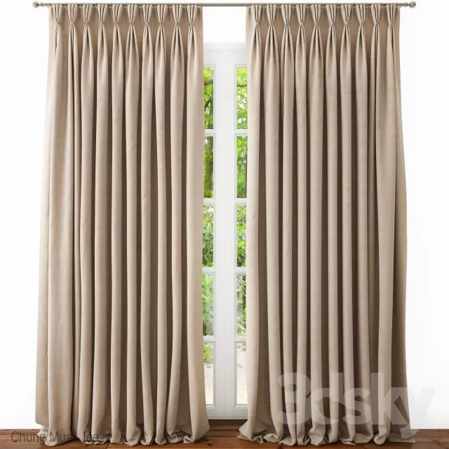 DECOR HELPER – CURTAIN 3D MODELS – 131