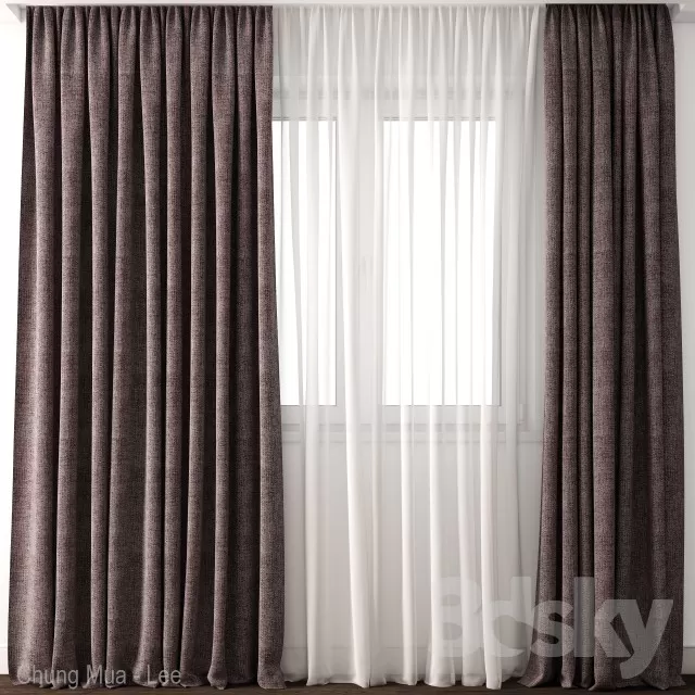 DECOR HELPER – CURTAIN 3D MODELS – 3