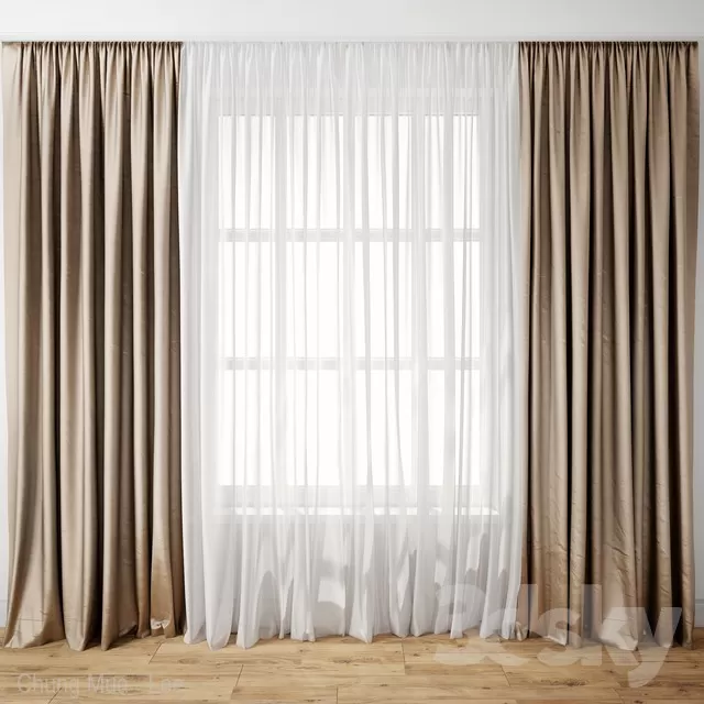 DECOR HELPER – CURTAIN 3D MODELS – 23