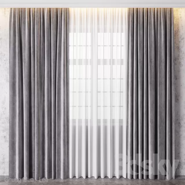 DECOR HELPER – CURTAIN 3D MODELS – 27