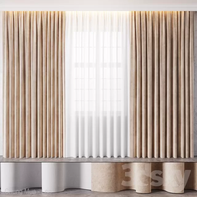 DECOR HELPER – CURTAIN 3D MODELS – 28
