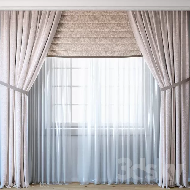 DECOR HELPER – CURTAIN 3D MODELS – 32