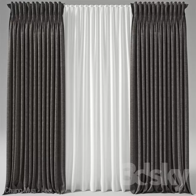 DECOR HELPER – CURTAIN 3D MODELS – 45