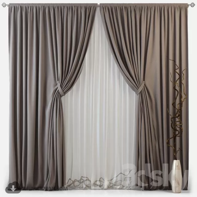 DECOR HELPER – CURTAIN 3D MODELS – 7