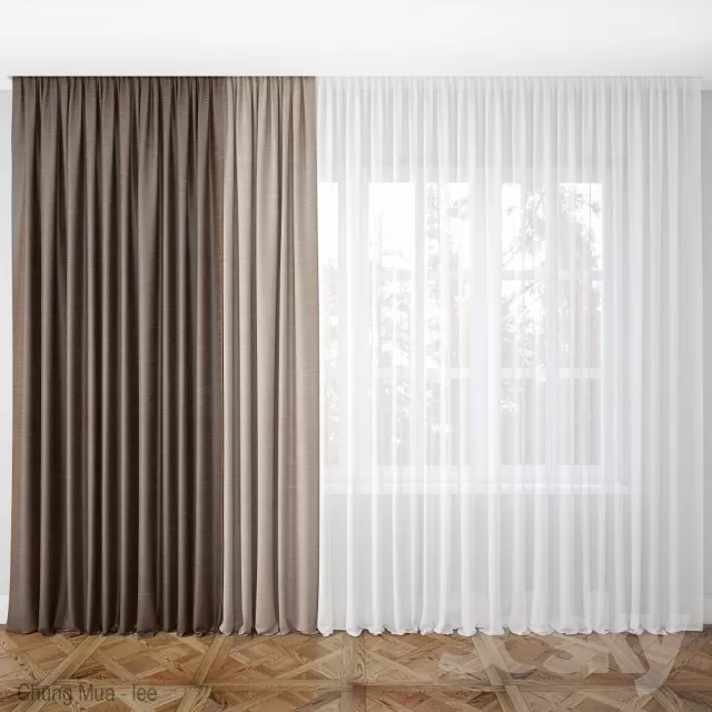 DECOR HELPER – CURTAIN 3D MODELS – 62