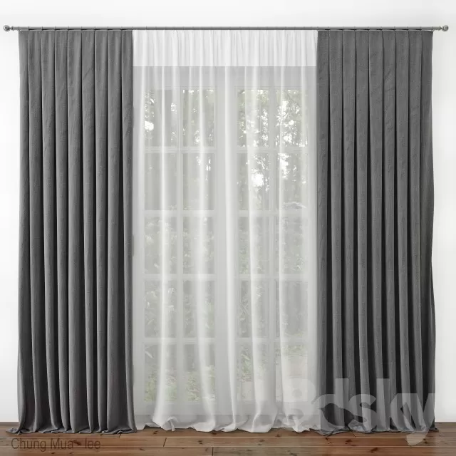 DECOR HELPER – CURTAIN 3D MODELS – 72