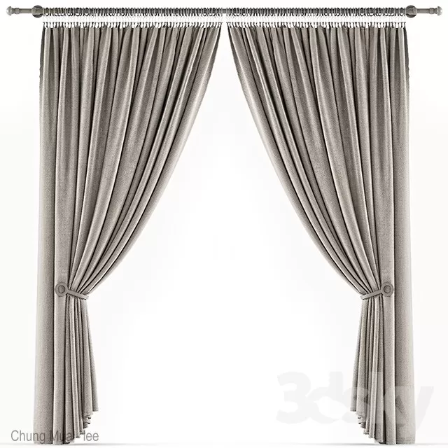 DECOR HELPER – CURTAIN 3D MODELS – 74