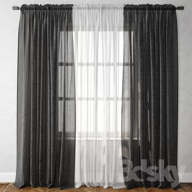 DECOR HELPER – CURTAIN 3D MODELS – 80