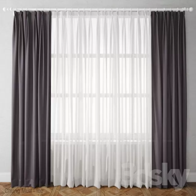 DECOR HELPER – CURTAIN 3D MODELS – 81
