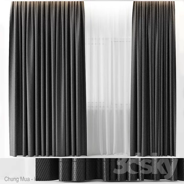 DECOR HELPER – CURTAIN 3D MODELS – 82