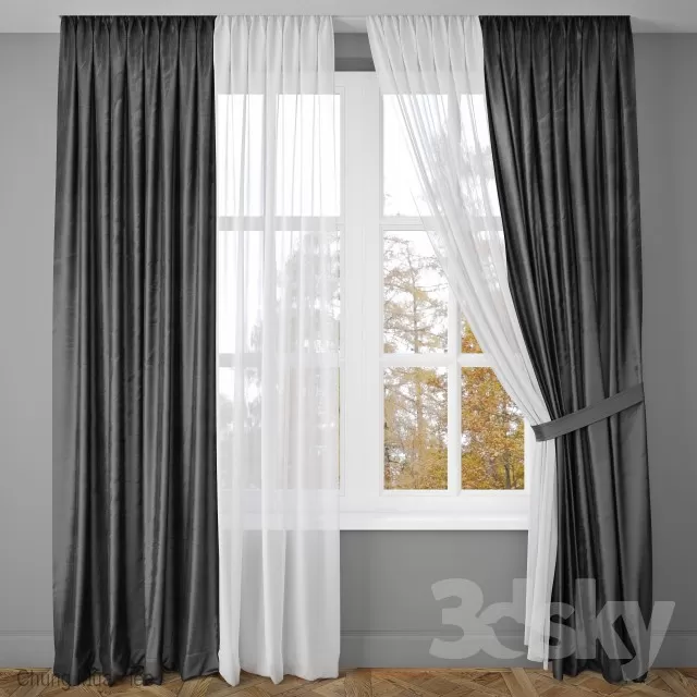 DECOR HELPER – CURTAIN 3D MODELS – 83