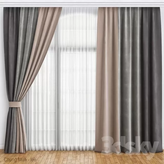 DECOR HELPER – CURTAIN 3D MODELS – 89