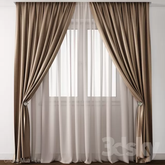DECOR HELPER – CURTAIN 3D MODELS – 1