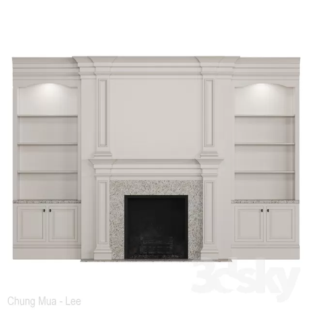 DECOR HELPER – DECOR – FIREPLACE 3D MODELS – 16