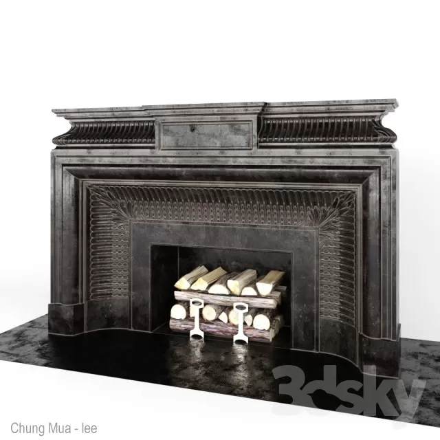 DECOR HELPER – DECOR – FIREPLACE 3D MODELS – 46