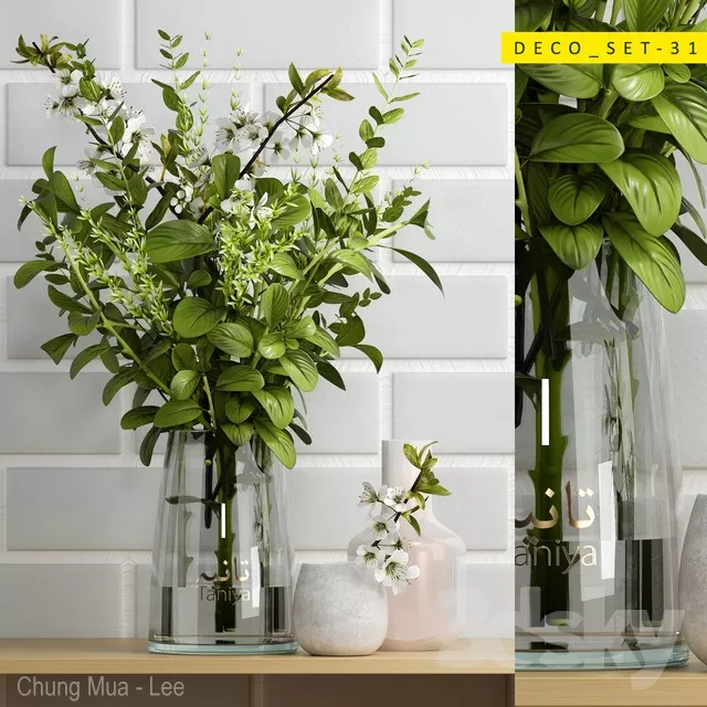 DECOR HELPER – DECOR – FLOWER 3D MODELS – 12