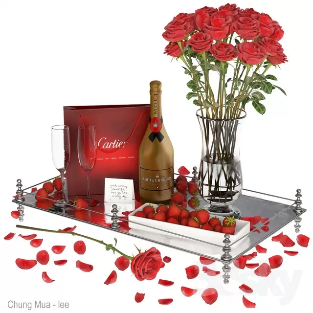 DECOR HELPER – DECOR – FLOWER 3D MODELS – 112