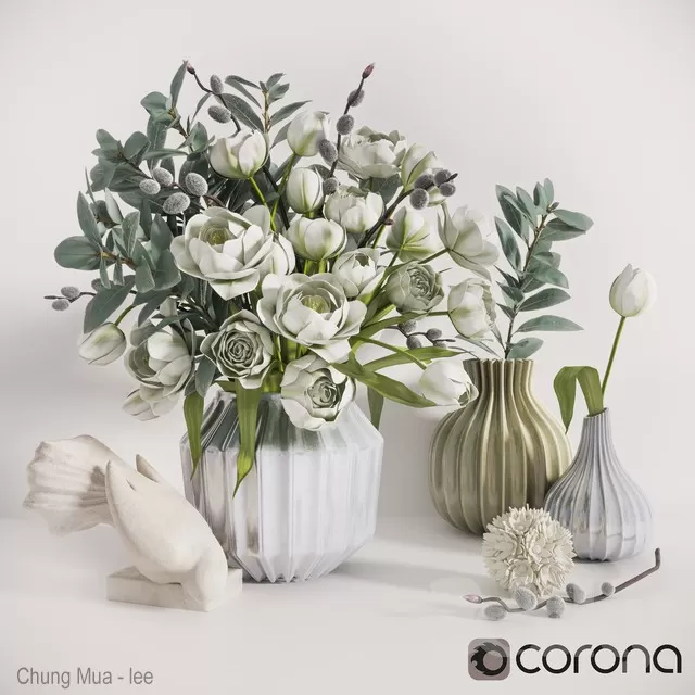 DECOR HELPER – DECOR – FLOWER 3D MODELS – 113