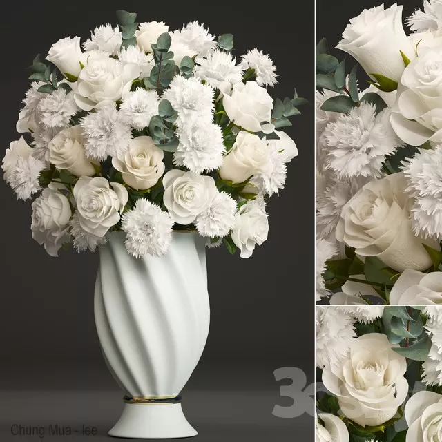 DECOR HELPER – DECOR – FLOWER 3D MODELS – 120