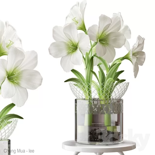 DECOR HELPER – DECOR – FLOWER 3D MODELS – 121